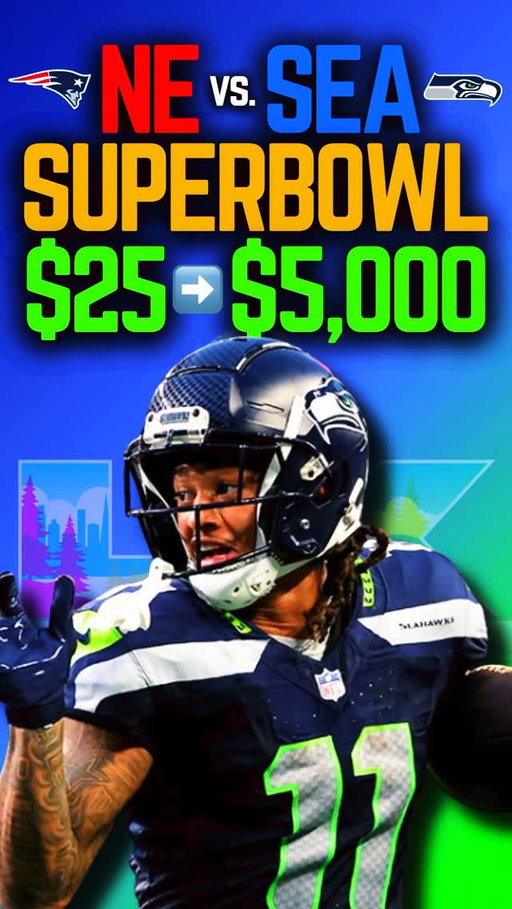 SUPERBOWL 60 LONGSHOT 🤑🚀 #superbowl #samdarnold #patriots #seahawks #drakemaye