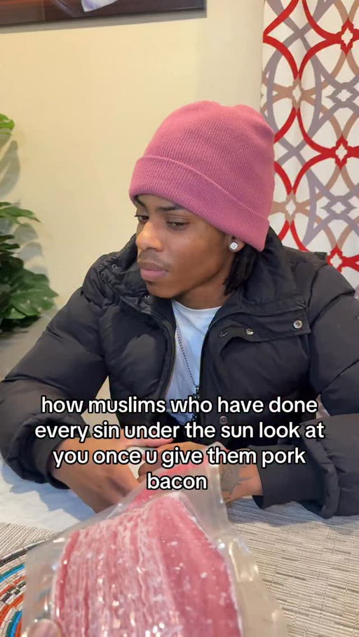 Do everything but eat pork 😂