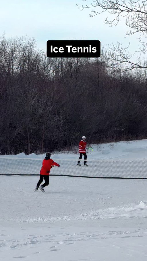 Australian Open☀️🥵meanwhile in Canada ❄️🎾🇨🇦 #IceTennis #AustralianOpen #Tennis #Canada #robworling14

📍 @riveroakskatingtrail