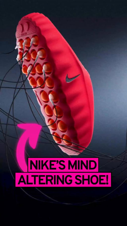 Have you seen these crazy new shoes from Nike? They’re built to physically rewire your brain! 

Your feet naturally contain thousands of sensory receptors that tell your brain exactly how you move

But modern shoes prioritize adding a lot of heavy cushioning which numbs those signals 

So Nike’s scientists decided to try something else!

Instead of adding more foam, they built raised pressure points into the sole of the shoe to actively stimulate all of your nerves

Then the gave the shoes to athletes and they measured their brain activity while wearing them, and they discovered something extraordinary!

Not only did the stimulation give them more feelings, but it actually also pushed their brain into a more focused state!

It changed how quickly their brain was processing what their body was doing.

For decades we’ve optimized our shoes for comfort, but this suggests that the next breakthrough could be optimizing our shoes to strengthen the brain body connection!