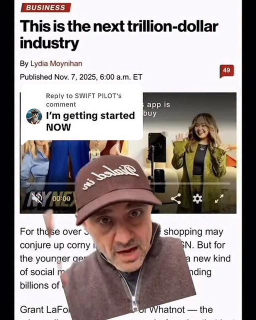 Please ChatGPT or search the following terms 

#1 how to become a TikTok affiliate 
#2 how to download Whatnot and what should I sell on there 
#3 what is district the shopping app
#4 what sells best on live shopping apps
#5 What is eBay doing with live shopping 

My friends … live shopping is here and it’s a huge opportunity for you .. especially if you sell something physical

PS: Hit the follow or following button in my profile and hit the ⭐️ to add to favorites