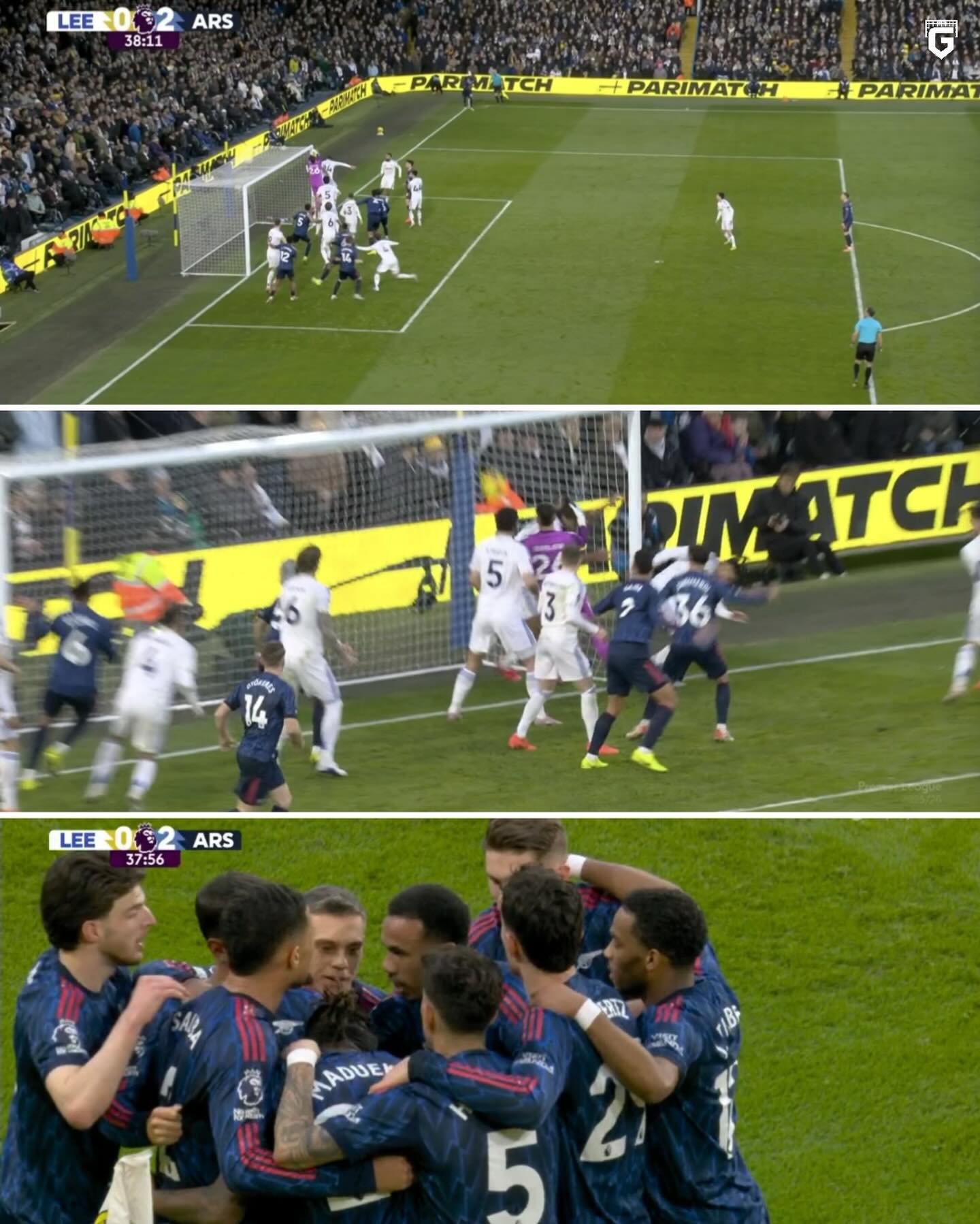 Arsenal’s top scorer this season is now OWN GOAL after forcing yet another one in against Leeds 😭

The best part is that it came off a set piece… 🤣

Arsenal 2025/26 TOPSCORERS in the Premier League

1. Own Goal (5)
2. Gyökeres (5)
3. Trossard (5)
4. Rice (4)
5. Saka (4)