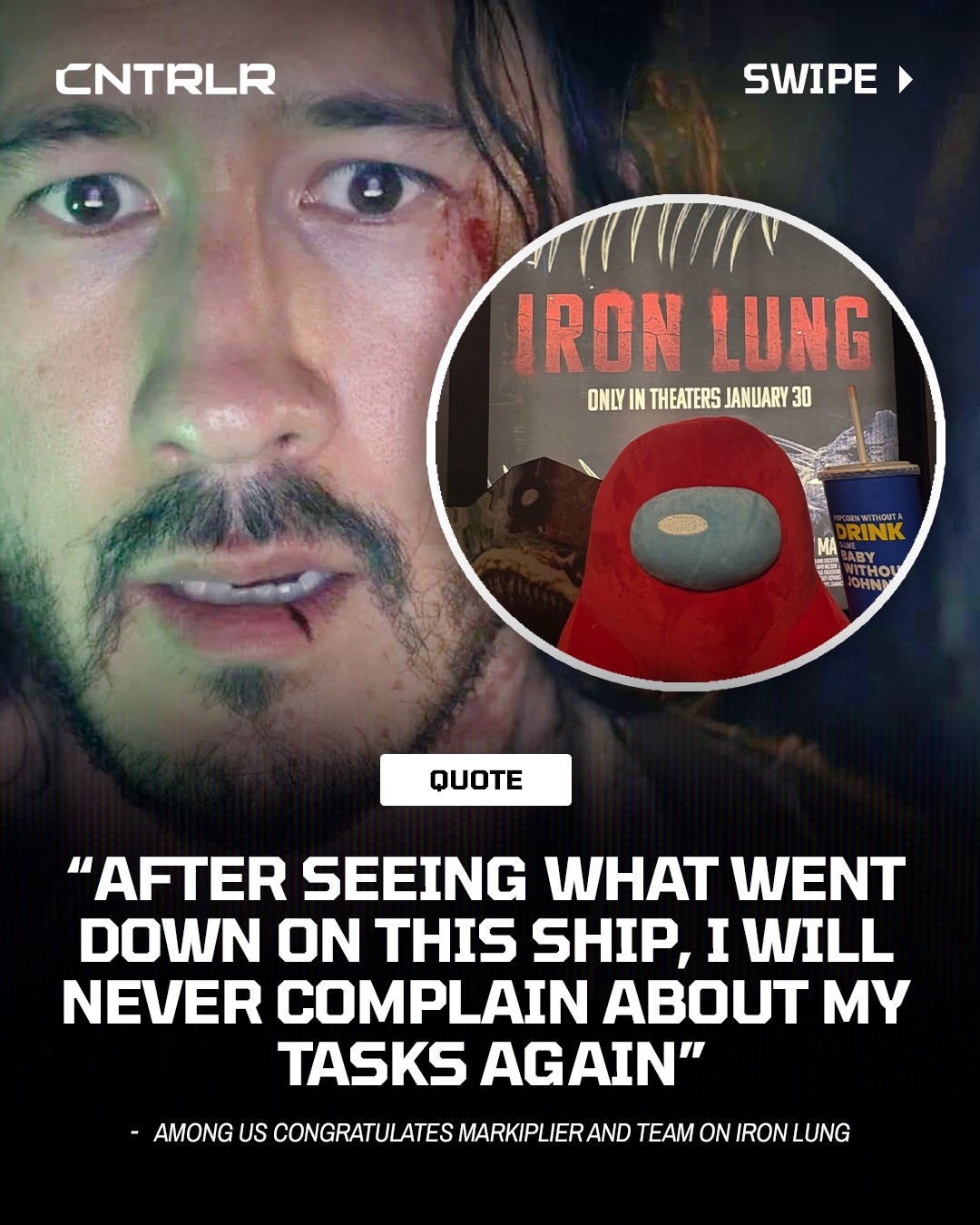 Are y’all seeing Iron Lung in theaters this weekend⁉️🍿
