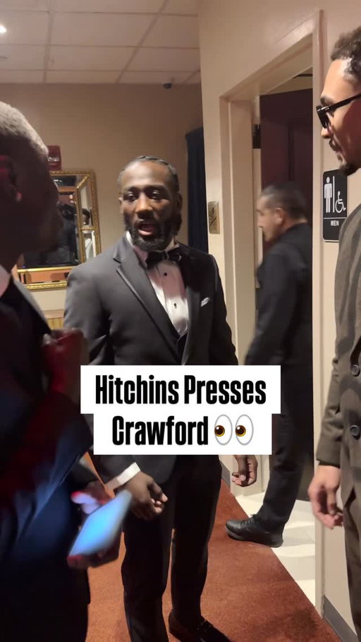 🗣️ “You’re too small” 

World Champion Richardson Hitchins firing shots at friend Terence Crawford with Ben Whittaker watching 🍿 

#TerenceCrawford #BenWhittaker #RichardsonHitchins
