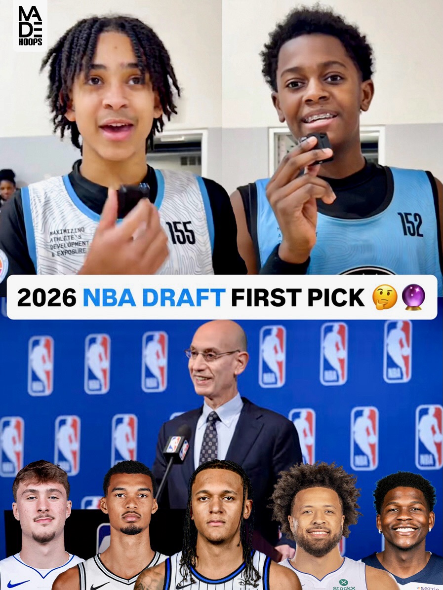 The 2026 NBA Draft is going to be one of the most loaded classes in years, we asked our MADE Campers who they’d take #1 overall 😳