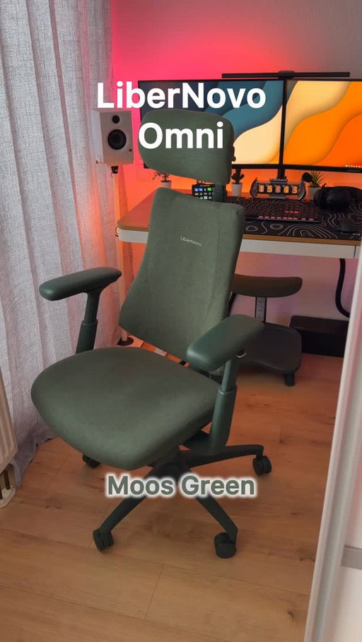 AD | I didn’t expect the LiberNovo Omni to feel this comfortable.
Subtle dynamic support, smooth adjustments, and a calm design that fits naturally into my space.
Where technology meets aesthetics. 

#libernovo #desksetup #roominspiration #deskchair