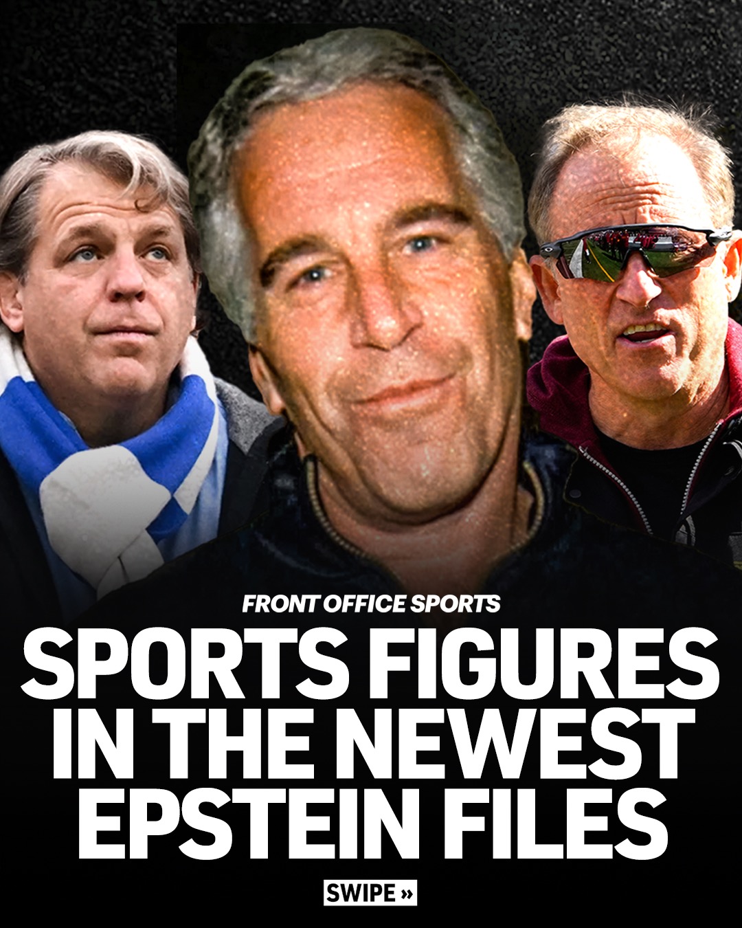 Jeffrey Epstein had sports team owners in his orbit, according to new emails released by the DOJ.

Some like Steve Tisch and Josh Harris communicated directly with Epstein, while others like Dan Snyder are discussed.

The Department of Justice released more than three million records on Friday afternoon related to the late sex offender Epstein, and many mention major sports figures or show them corresponding with him.

The documents contained correspondence where Epstein appeared to connect New York Giants co-owner and chairman Steve Tisch with women. Tisch admitted his relationship with Epstein but denied any wrongdoing.

Casey Wasserman, the agency executive who chairs the organizing committee for the 2028 Los Angeles Olympics, is also featured in the documents communicating directly with Epstein’s associate, Ghislaine Maxwell. LA28 did not respond to a request for comment. Maxwell is now serving a 20-year prison sentence for her role in Epstein’s trafficking and sexual abuse of girls.

FOS has compiled a list of major sports figures who appear in the documents. Not all of these names corresponded with Epstein directly; many are mentioned by him or others in his orbit.

See it in our bio.