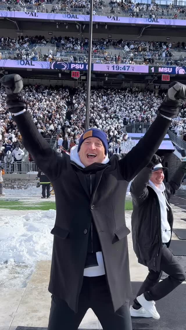 PENN STATE’S ON THE BOARD AND THIS SADIUM IS SHAKING 🔊