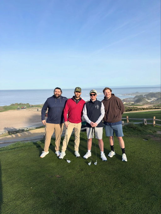 Awesome way to spend a birthday out here at @spyglasshillgolfcourse with the absolute lads