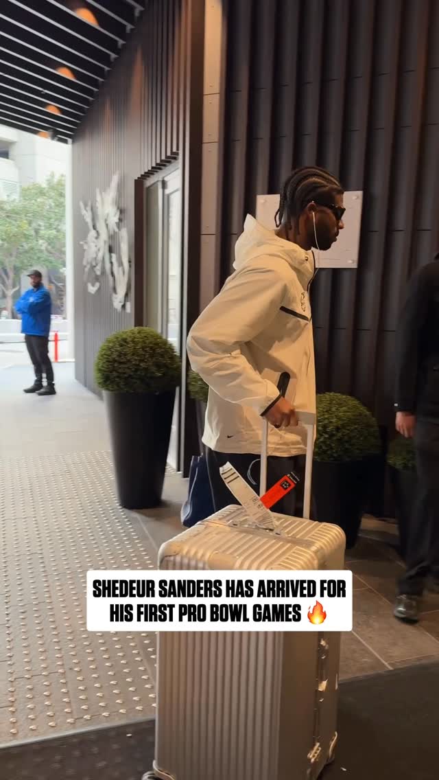 @shedeursanders ready to put on a show 🕺

Pro Bowl Games — Tuesday 8pm ET on ESPN
Stream on @NFLPlus and ESPN App