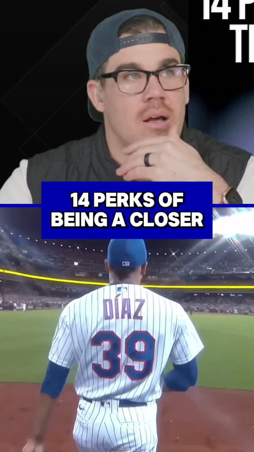 14 Perks of being a closer, explained #mlb #baseball #pitching