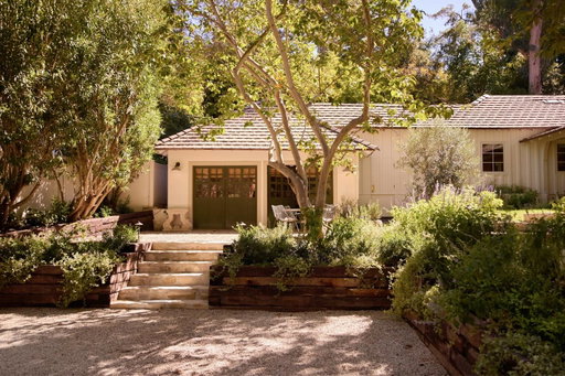 Tucked behind gates amid mature sycamores and lush native landscaping, this single-story California ranch—extensively renovated by the noted design firm Maine Design—comes replete with a perfect floor plan and embodies the very best of Fryman Canyon living. The setting feels worlds away, surrounded by nature and trails, yet minutes from the heart of Studio City. Inside, airy, voluminous spaces unfold with ease: a living room with reclaimed wood beams and sliding doors that open to a covered porch, a fireplace that separates the adjoining dining area, and a chef’s kitchen with custom cabinetry, an oversized island, and a beautifully detailed laundry and storage room. Down a central corridor, three bedrooms sit alongside a casual family room with French doors to the backyard, with views of the sparkling pool. The private primary suite offers a quiet retreat, with high ceilings, a sitting area, walk-in closet, and spa-like bath—every element crafted with intention. Outside, the pool blends seamlessly into the landscape, which also offers a fire pit seating area, BBQ, and a pergola-covered outdoor dining area, perfect for entertaining. Every element, from bespoke designer fixtures to European white oak floors, reflects a commitment to quality and detail. Equal parts warm and sophisticated, the home captures the essence of Fryman Canyon living—private, elevated, and endlessly inviting. 

Represented by Jenna Cooper 
3142 Brookdale Rd, Studio City, CA