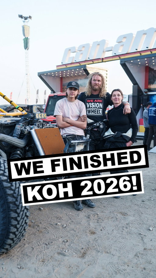 We finished!!! It was a brutal - and exceptionally dusty day…but we have finished KOH 2026 😅 

@canamoffroad
