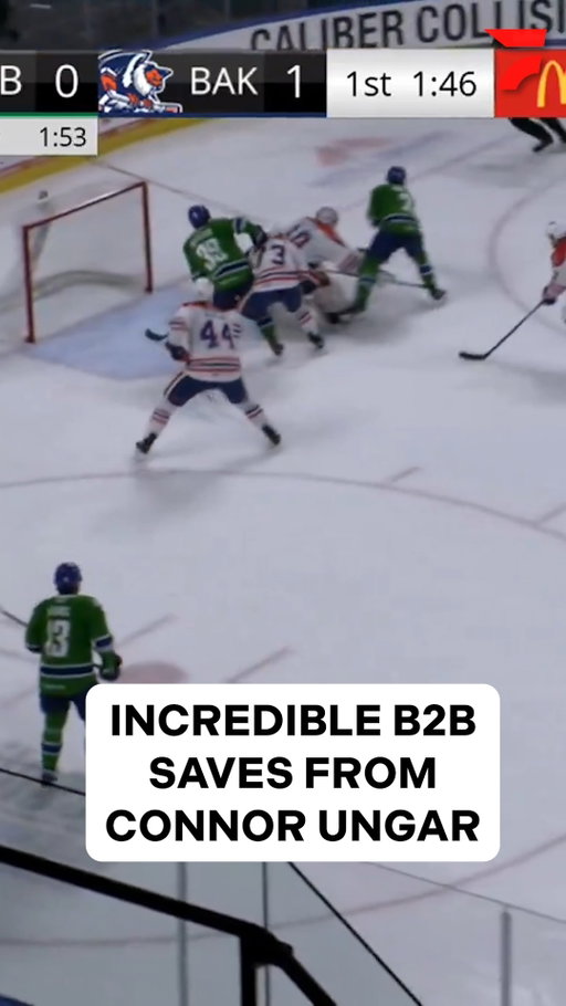CONNOR UNGAR JUST DID THAT 😱

#Condorstown #LetsGoOilers #AHL #Hockey