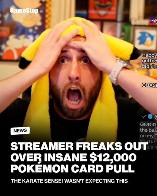 Power Packs streamer and full-time Dojo chief Roaring Sensei pulled an insane $12,000 card from a GameStop Power Pack tonight.

Would you keep it or take the buyback offer?