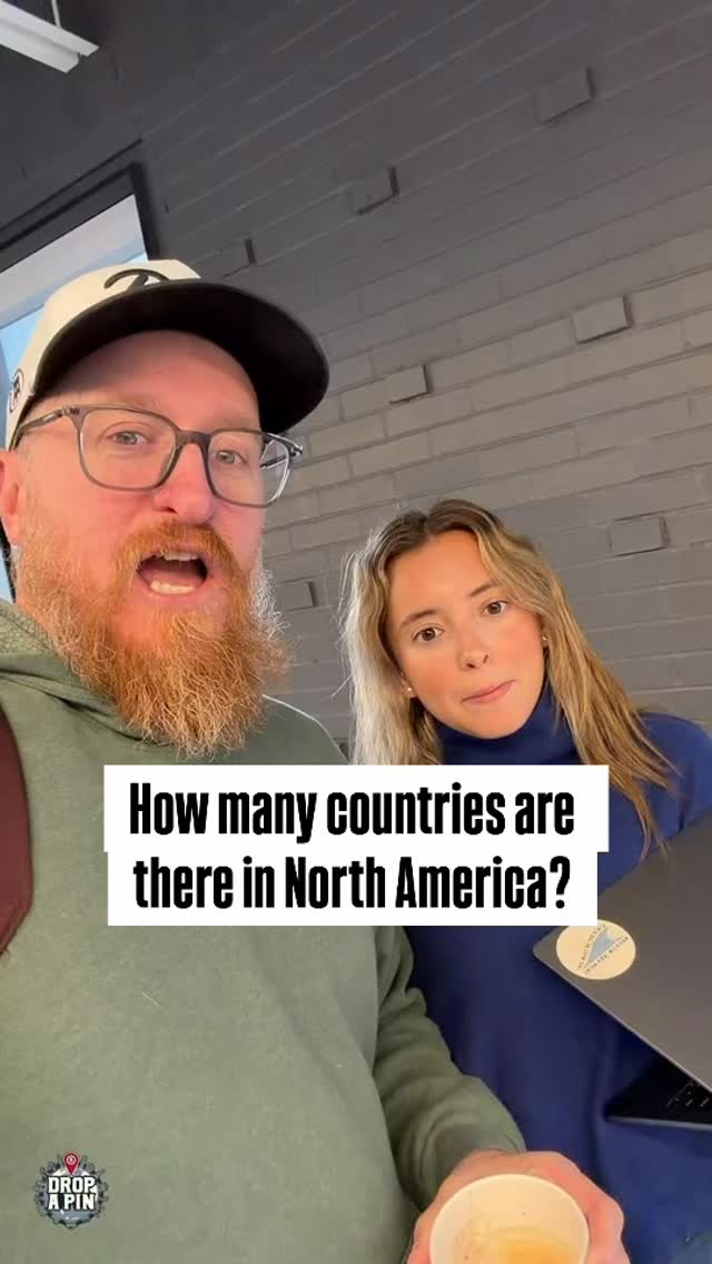 How many countries are there in North America?