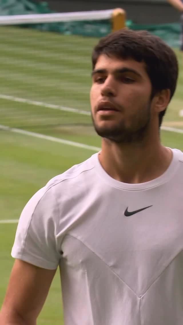 How Carlos Alcaraz won the Wimbledon leg of the career Grand Slam 🎥