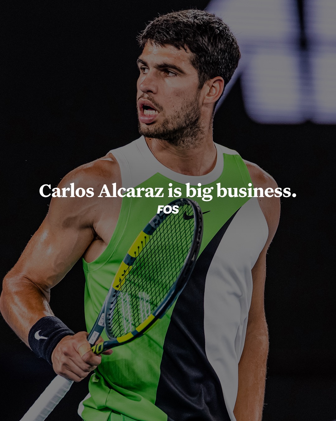 Carlos Alcaraz defeated Novak Djokovic in the 2026 Australian Open final to become the youngest male career Grand Slam winner in tennis history at 22 years old. 

His career earnings total over $62 million.

Story in bio.