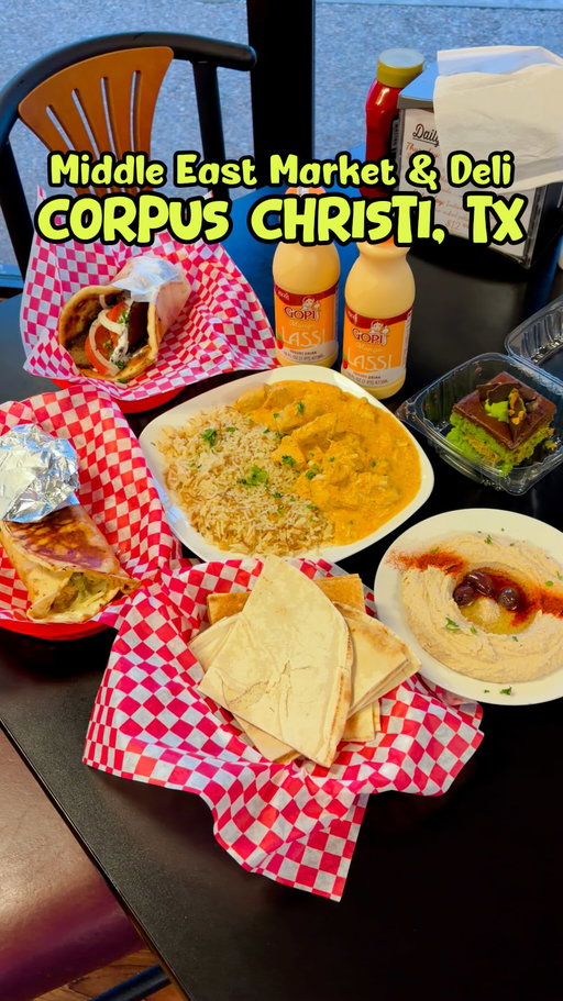 I walked into what looked like a Middle Eastern grocery… and realized it’s also a full restaurant and deli. From the market shelves to the food coming out of the kitchen, this hidden Middle Eastern grocery that turns into a restaurant is the kind of spot you don’t expect but end up loving.

Middle East Market and Deli
📍5405 Everhart Rd, Corpus Christi, TX 78411

#corpuschristi #mediterraneanfood #middleeasterncuisine #grocerystore #hiddengem