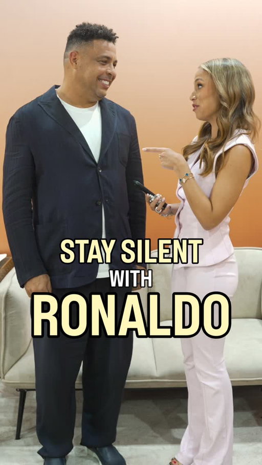 I CHALLENGED @ronaldo TO STAY SILENT UNTIL HE HEARS A BETTER STRIKER THAN HIMSELF…..but did he speak?