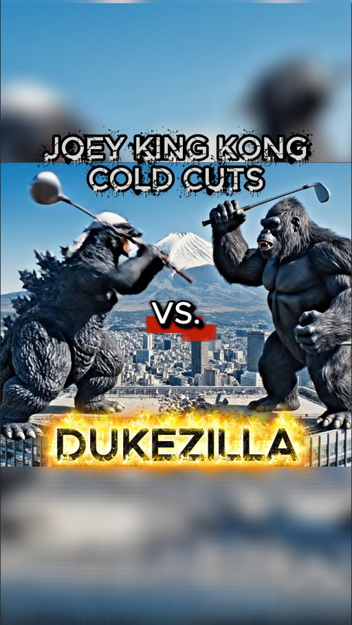 JOEY KING KONG COLD CUTS VS DUKEZILLA
WHAT Y’ALL THINK!?

#golf #bobdoessports #viral #barstool #comedy