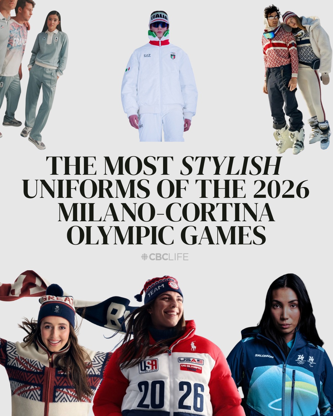 Before the 2026 Milano-Cortina Olympic Games kick off this week, there are already a clear set of winners in the arena of fashion. 

As athletes parade through the Milano San Siro Olympic Stadium on Feb. 6, national uniforms will do more than keep out the cold — they’ll broadcast identity, cultural values and the soft power of style on a global stage.

Swipe for the standout, surprising and controversial looks defining the Winter Games, and find the full list and breakdown (including honourable mentions) at the link in our bio.

📷: 
@goyolcashmere.mn @mongoliannoc
@ralphlauren @teamusa
@lululemon @teamcanada
@benshermanofficial @lilahandlewis @teamgb 
@emporioarmani