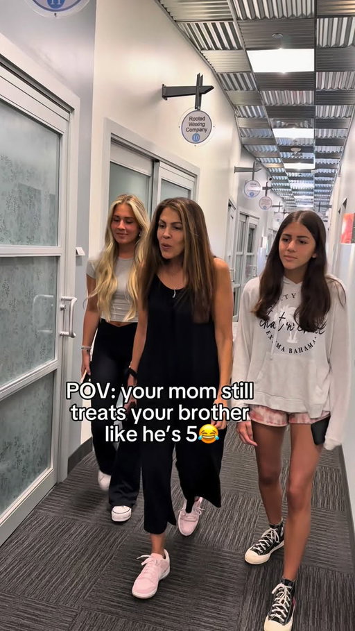 anyone else’s mom do this to the younger brother 😂🧛🏿‍♂️ should’ve seen him in pt. 1🫩🙄