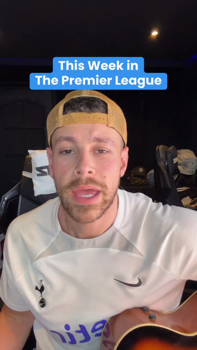 A very happy This Week in The Premier League #football #premierleague #spurs #mancity #arsenal