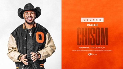 Welcome to Stillwater @isaiahjchisom 🤠

#okstate | #CowboyUp 🏈