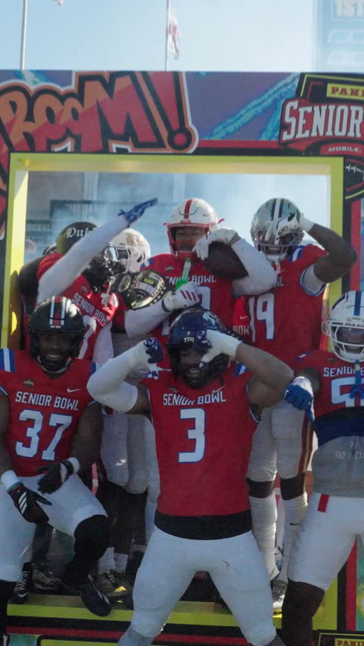 Stock up ✅ Message sent ✅ Memories made ✅

The 2026 Draft Class balled out all week in Mobile at the first ever Panini Senior Bowl. Watch the recap to see the best moments and bowl highlights.