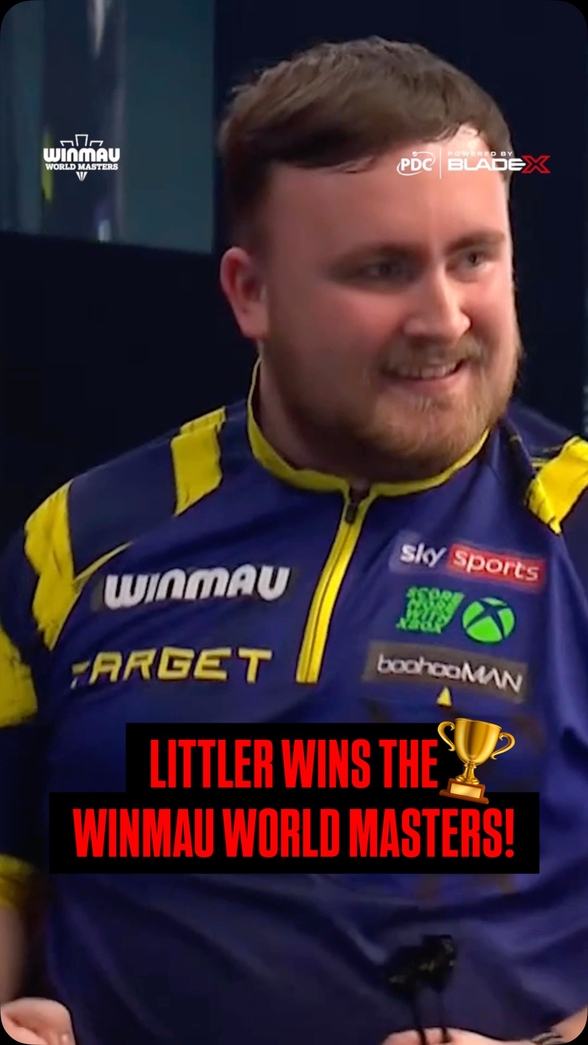 Luke Littler’s winning moment in Milton Keynes! 🏆