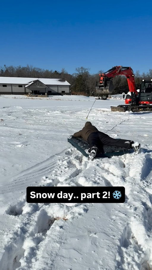 Blaming all irresponsible decisions on Charley… it was her idea after all! 🤣❄️