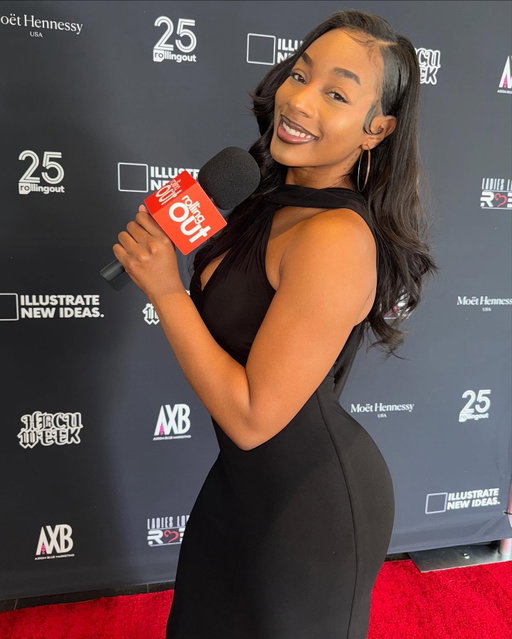 Hosted the red carpet for Bryan Michael Cox’s Annual Pre-Grammy Brunch! Here’s to thriving on purpose in 2026🥂