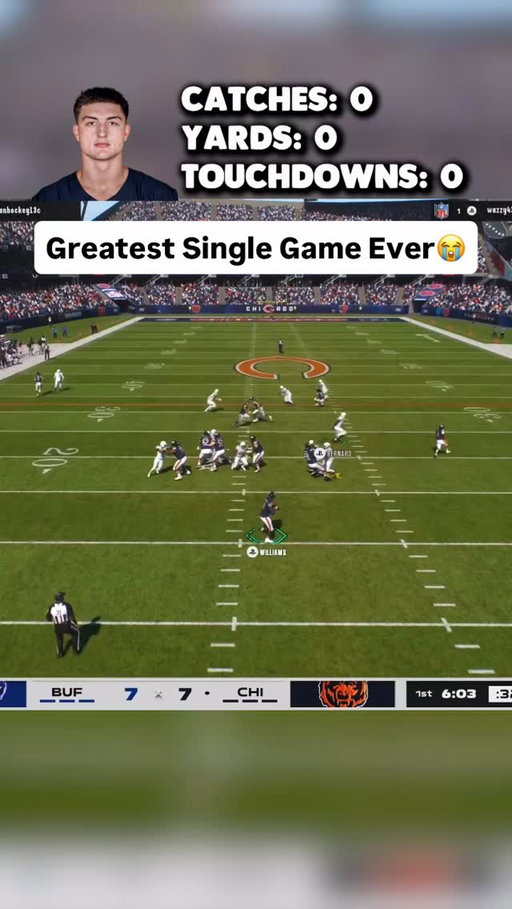 The Greatest Single Game Performance You’ll Ever See #madden #madden26 #gaming #thegoosetv #reels