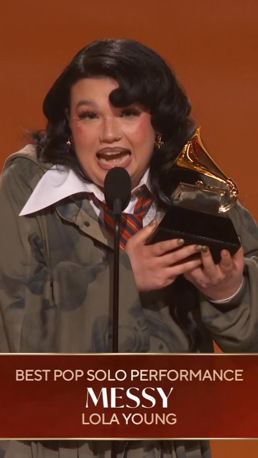 A HUGE congratulations to Lola Young on her very first GRAMMY 🏆

📍 2026 #GRAMMYs