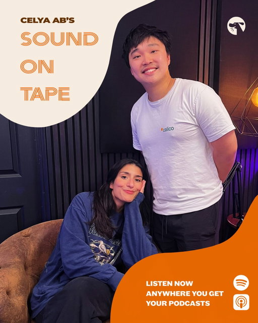 The first episode of Celya AB’s Sound on Tape podcast is coming tomorrow! Featuring the amazing Jin Hao Li!

Subscribe anywhere you get your podcasts 📻