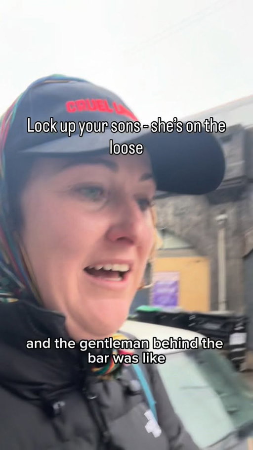 Lock up your sons - she’s on the loose