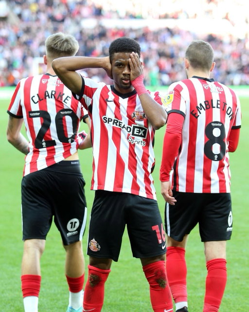 Amad’s first Sunderland goal 😍

⏪ #SUNBUR