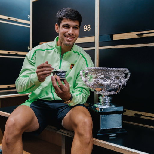 Job finished🏆 💪🏼
Hungry for more
#FeedYourProgress

Objetivo cumplido 🏆 💪🏼
Con hambre de más

@australianopen 

Photo credit Tennis Australia and @imgtennis