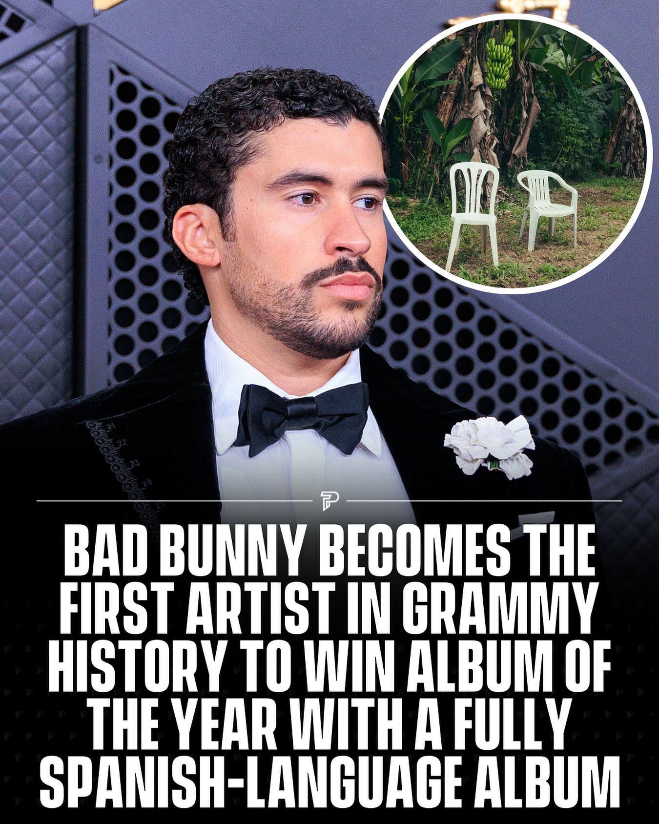 Bad Bunny has made Grammy history after winning Album of the Year at the 2026 Grammy Awards for “Debí Tirar Más Fotos.”

The win marks the first time a Spanish language album has taken home the Grammys top prize. The ceremony took place on 02/01/26 at the Crypto.com Arena in Los Angeles.

Bad Bunny had previously been nominated for Album of the Year in 2023 for “Un Verano Sin Ti,” which was the first Spanish language album ever nominated in the category.

#music #pubity #viral
