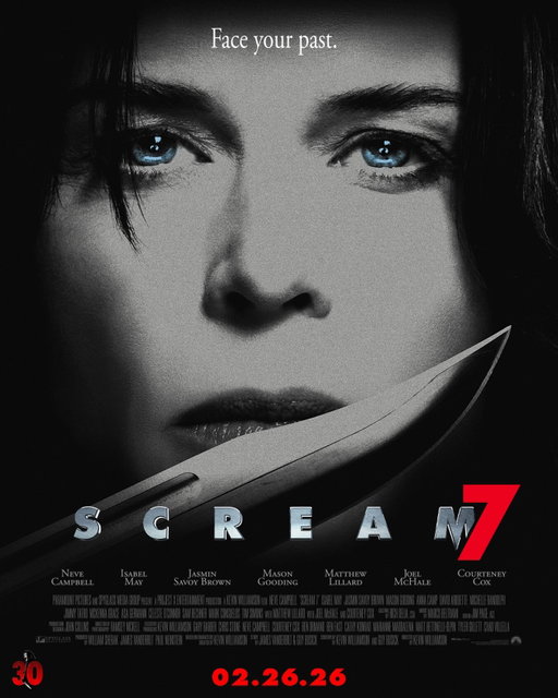 #Scream7 tickets are on sale February 9!

Be one of the first to see it at a special Opening Night Fan Event on Thurs., 2/26 at 6PM and get this exclusive collector’s print! While supplies last. At participating theatres.

#Scream7 - Only in theatres February 27.