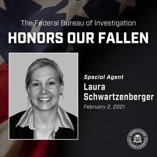 The FBI Wall of Honor remembers Special Agent Laura Schwartzenberger and Dan Alfin, who died on February 2, 2021, while executing a search warrant at a suspect’s home in Sunrise, Florida. https://www.fbi.gov/history/wall-of-honor/laura-schwartzenberger