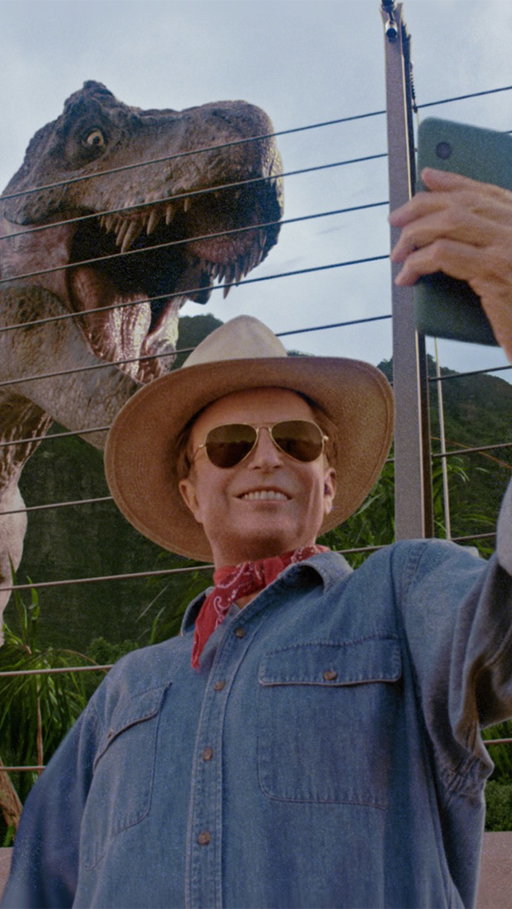 Welcome back to Jurassic Park, @samneilltheprop, @lauradern, and @jeffgoldblum. This time with WiFi that, uhh, finds a way. 

🎥: Jurassic Park with Xfinity