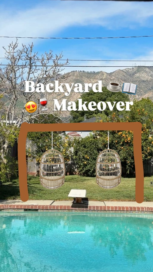 Which video did you first find us?! 🙋🏼‍♀️So ready to makeover this back yard into a space we never want to leave 😍 #neverleaving #backyard #backyardmakeover #outdoorsauna #neverleaving