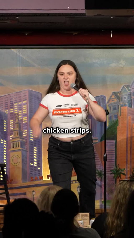 She said 🤏🏻😳 ⤵️ RESHARE THIS REEL IN HONOR OF CHICKEN STRIPS

Nashville Feb 4

Knoxville Feb 5-6 *SPECIAL TAPING* 

Tampa Feb 14-15

Orlando Feb 18 

Ft. Lauderdale Feb 19

Appleton WI Feb 27-28 

Toronto March 6-7 

Rochester March 8

Omaha March 11

Des Moines March 12

Syracuse March 25

Albany March 26

Wilmington April 3-4

Charlotte April 5

Indianapolis April 10-11

Madison April 24-25

Lexington KY May 1-2

Minneapolis May 9

Buffalo May 15-16

Nashville May 29-30

Austin June 5-6

Houston June 7

Hartford June 12-13

Kansas City June 19-20

Spokane June 26-27

amberautrycomedy.com

Join my text list in my bio to see me in your city!

#amberautrycomedy #drugs #drugsdrugsdrugs #standupcomedian #saywhat