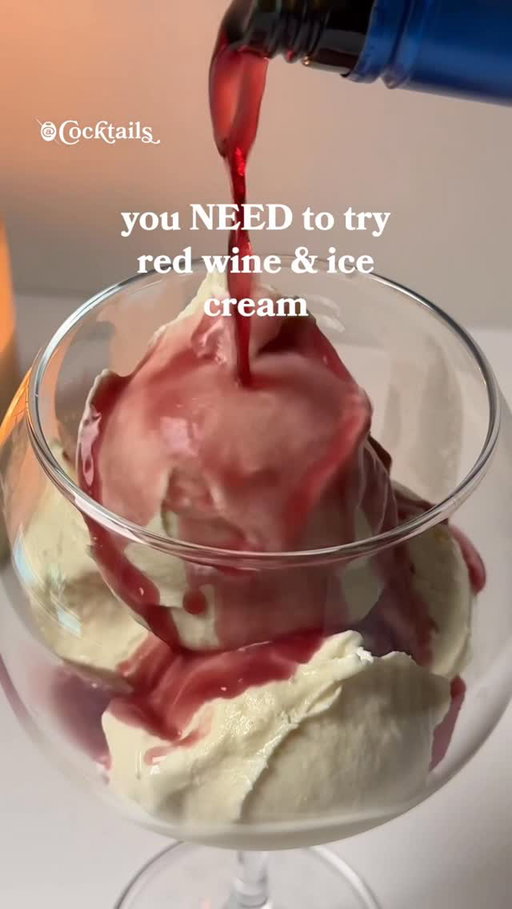 Don’t knock it till you try it. ;)🍷

#redwine #icecream #wine #wineandicecream #dessert