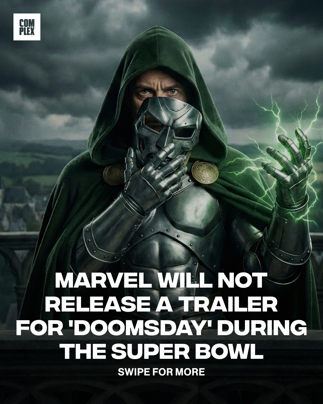 Pain 🥲

Marvel Studios recently confirmed that they have no plans to air a new trailer for the upcoming ‘AVENGERS: DOOMSDAY’ during this year’s Super Bowl.