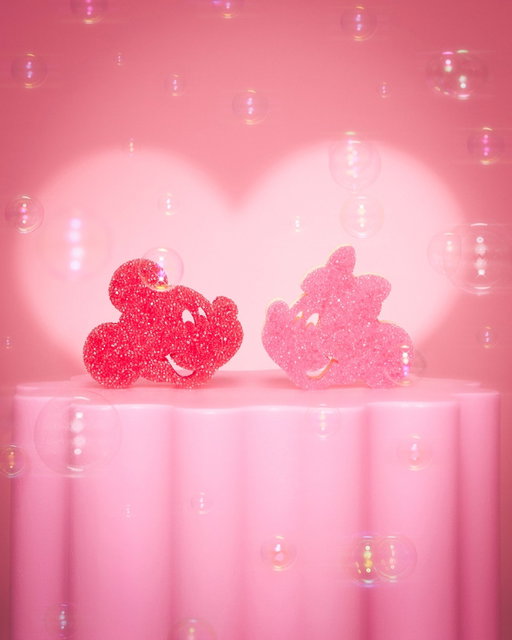 When life gets dirty, love scrubs through! 🤭🥰🫧 
 
Introducing the Mickey Mouse Scrub Daddy and Minnie Mouse Scrub Mommy!