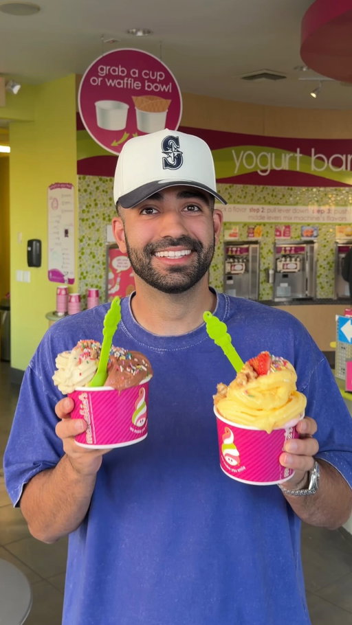 Want FREE food? Follow me @aminshaykho 🙌🏼 FREE Menchie’s on February 6 🍨 #menchies