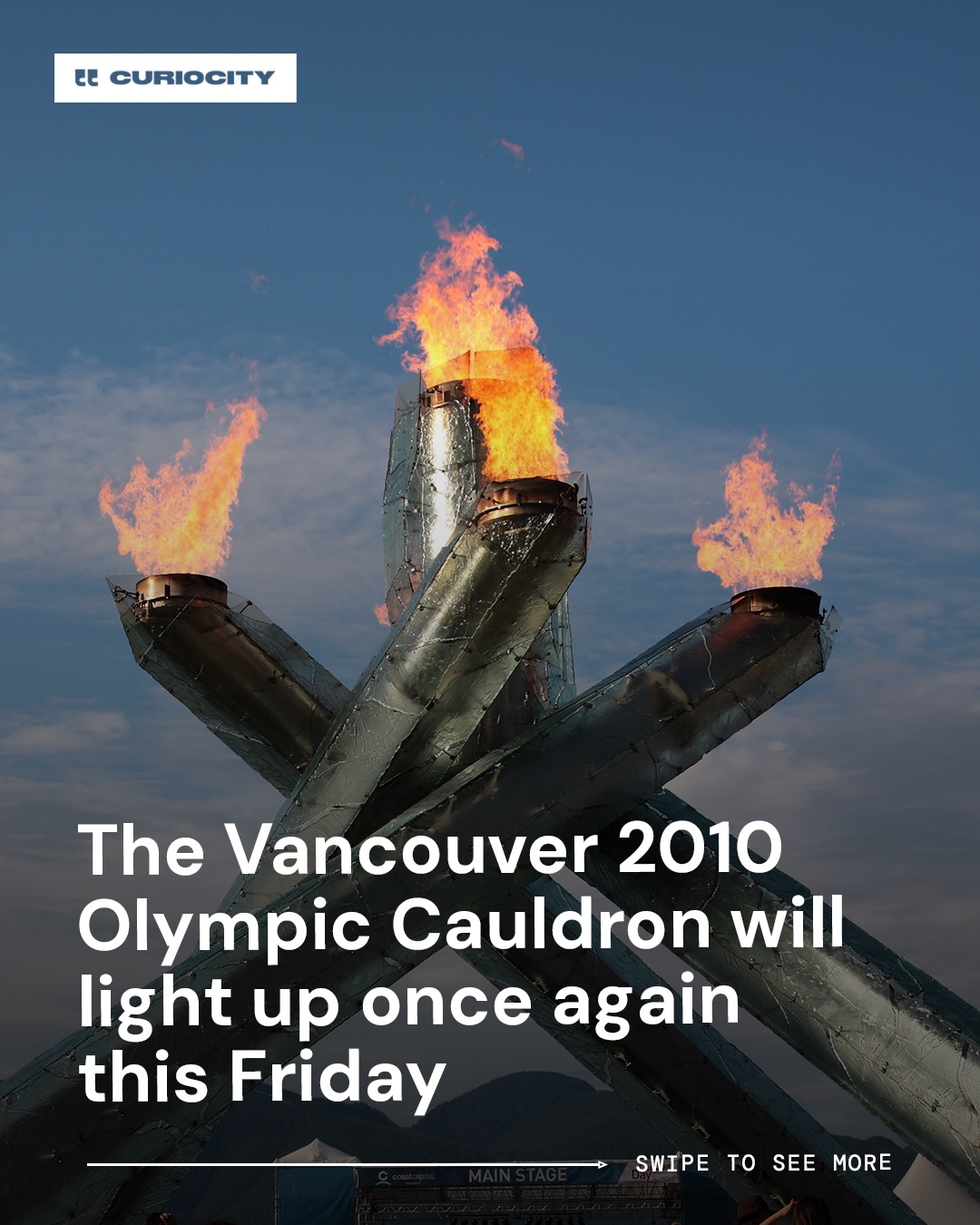 Only for TWO HOURS 🔥

As Team Canada jets off to Milan for the 2026 Winter Olympics, Vancouver will have a mini send-off of its own this Friday right after the games’ Opening Ceremonies 👀

As part of the celebration, the iconic Vancouver 2010 Olympic Cauldron will be relit once again for two hours in solidarity with each subsequent Olympic host city, marking a symbolic link among past and current host cities 🥹

🗓️ Friday, Feb. 6, starting at 3:45 p.m.
📍 Jack Poole Plaza, Vancouver
🎟️ Free

Who are you bringing to witness this Olympic MAGIC? 🤩